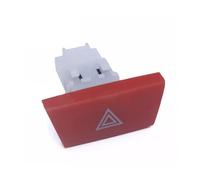 Interruptor de botón de Emergencia para luz de Advertencia de Peligro de Coche, luz de Alarma Intermitente Doble para Citroën C1, Peugeot 107 y Toyota Aygo 6490.NG