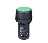 interruptor de botón de encendido EB2 de 22 mm con cierre automático de bloqueo momentáneo 5A(GREEN,Latching)