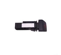 Interruptor de botón de luz de peligro de flash dual para Mazda 2 Demio, ABS negro, compatible con modelos 2007-2013, OEM D651-66-4H0