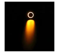 Interruptor de botón de metal 16 mm 19 mm 22 mm LED amarillo azul rojo verde interruptor fijo autobloqueo Auto reset 5 V 12 V 24 V 220 V (amarillo LED, 19_LOCKING_220 V)