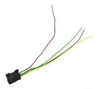 Interruptor de botón de parada del motor, juego con conector, 5N0959839A, control de encendido táctil, construcción ABS estándar OE para un reemplazo fiable, compatible con Plus