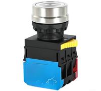 Interruptor de botón de reinicio del uno mismo de 22m m XM38E 11DNJ con contactos de plata y clasificación IP65 conveniente para ambientes duros (E)