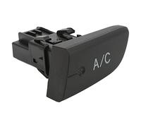 Interruptor de Botón del A/C 6554KX de Repuesto para C1 2005-2014,Peugeot 107 2005-2014 Y Mk1, Botón Pulsador del Interruptor de Ca del Aire Acondicionado con Tapa