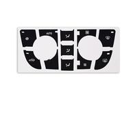 Interruptor de botón del coche Compatible Con OPEL Para ASTRA J Para GTC Para Meriva B 2009-2015 Incluye Para El Botón Del Interruptor Del Panel De La Radio Y El Climatizador.(Climate Type A)