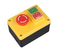 Interruptor de botón electromagnético de 16 A 250 V para sierras de banco y máquinas de taller Motor StopStart