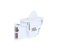 Interruptor de botón for puerta de refrigerador, Compatible con Kenmore, Compatible con Hotpoint, AH3529268 GM819DVC LFC20760SW