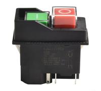 Interruptor de Botón KJD17 120V 16A Protección Subtensión | Protección contra subtensión, apagado , seguridad doméstica, mecanismo para suave, larga vida útil