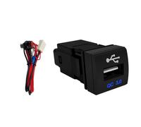 Interruptor de botón, luz verde y blanca, luz antiniebla, bocina fija para garaje, tipo momentáneo, apto para Toyota para Camry(USB)