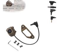 Interruptor De Botón Modular Táctico, For Enchufes Type-C/2,5 Mm/láser De Grúa//SF