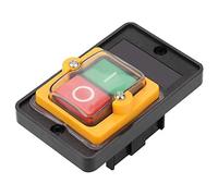 Interruptor de botón pulsador, AC220V / 380V 10A Interruptor de botón de encendido/apagado a prueba de agua sin caja para equipo mecánico