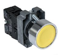 Interruptor de botón pulsador de aleación de zinc serie LA188 con luz indicadora - Interruptor de llave de arranque/parada, clasificación IP40, temperatura de funcionamiento de -40 °C a 85 °C