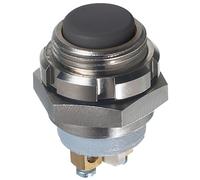 Interruptor De Botón Redondo Azul IP67 APEM IZMR3S41N De 16mm