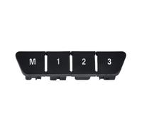 Interruptor de botones de control de memoria del asiento delantero izquierdo del coche 2048700081 for Mercedes-Benz ABC for GLA for CLASE W166 W172 W204 Negro