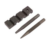 Interruptor de cadena de motosierra, 3 remaches de motosierra de bolsillo y herramienta de extracción de eslabones de motosierra, herramienta de reparación de cadena de motosierra para perforador y