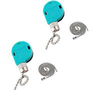 Interruptor de cadena de tracción del ventilador de techo, extensión de cadena de tracción del interruptor del ventilador de techo 3 control de velocidad reemplazo d