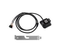 Interruptor de Caja de Computadora de Escritorio, Interruptor de BotóN de Reinicio HDD con Puertos USB Dobles, BotóN de Encendido, Puertos de Audio