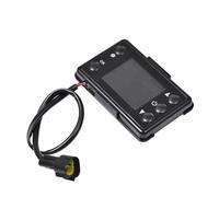 Interruptor De Calefacción De Aire Fuels - Pantalla Del Termostato LCD, Regulador De Temperatura De Cabina | Panel De Control De Calefacción Programable Para Remolque De Barcos De Autobús RV, Módulo C