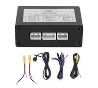 Interruptor de cámara, convertidor de cámara de estacionamiento de automóvil Inteligente Vista Posterior Frontal Interruptor de Video Adaptador de Caja de Control de Canal