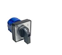 Interruptor de cambio de leva rotatorio eléctrico de 2/3/4 posiciones y 8 terminales con tornillos, herramienta útil de 660 V 20 A(MAN-OFF-AUTO)