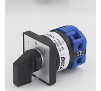 Interruptor de cambio Selector de leva giratorio universal LW26-32/1 3 posiciones 4 terminales Selector giratorio Interruptor de leva Montaje en panel (220V 32A)