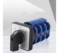 Interruptor de cambio Selector de leva giratorio universal LW26-32/3 3 posiciones 12 terminales Selector giratorio Interruptor de leva Montaje en panel (380V 32A)