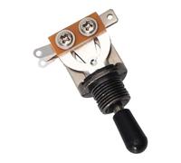 Interruptor de Captación de Sonido de 3 Niveles para Guitarra Estilo | Aleación, Botón de 3 Velocidades, Control Sencillo, Accesorio Electrónico