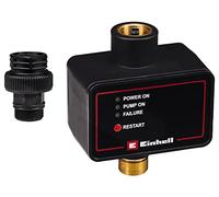 Original Einhell Interruptor de caudal electrónico (10 bar, válvula de retención, protección de marcha en seco, adaptador de conexión, enchufe integrado, cable de red de 1,45 m)