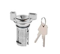 Interruptor de cerradura de cilindro de encendido automático Kuuleyn con 2 llaves, juego LC1426, compatible con C10, C20 y C30.