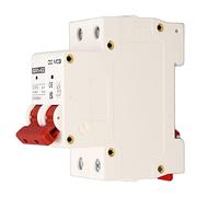 Interruptor de circuito 2P, protector de disyuntor de batería de extinción de arco corto de 500 V para sistema de energía de barco, sistema solar fotovoltaico (10 A)