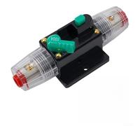 Interruptor de circuito automotriz de 12 V 24 V CC, reinicio de fusibles de 10 a 100 amperios, impermeable, botón de reinicio manual, protección contra sobrecorriente para sistemas de audio de coche