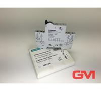 Siemens 5ST3010 Auxiliar de mando 1NA + 1NC para Interruptores automáticos magnetotérmicos 5SL, 5SY, 5SP, Interruptor incorporado 5TL1
