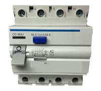 Interruptor de Circuito de Falla a Tierra, CD464J 63A 4P 30mA Original
