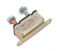 Interruptor de circuito de fusible de reinicio automático de 12 V CC, 30 A, 40 A, 50 A, tipo perno de cobre para coche, camión, RV, barco, sistema SAE J553 UL1500 (50 A)