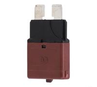 Interruptor de circuito de reinicio automático para sistemas de 12 V 24 V estilo Atc 5a a 30 A, protección de fusibles marinos y automotrices, diseño delgado compatible con SAE (10 A)