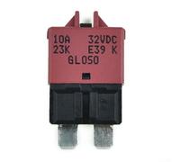 Interruptor de circuito de reinicio manual -fusible de hoja de 30 A para sistemas de 12 V 24 V, tipo ATC compatible con fusible estándar, grado marino para lancha automotriz RV Rally (20 A)