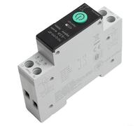 Interruptor de circuito inteligente ajustable con control remoto 1P63A Interruptor de carril DIN compatible con Zigbee