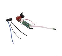 Interruptor de conector de placa de control de taladro de repuesto para WORX WU390 WX390 WX3901 WX39031 WU3909 20V H3 herramientas eléctricas pieza