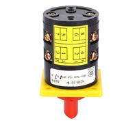 Interruptor de conmutación combinado de leva giratoria de 8 terminales HZ5B-10/2 (2 capas), 380 V~3