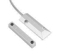 Interruptor de Contacto con Sensor de Ventana y Puerta con Alarma Magnética, Kit de Seguridad para Garaje, Fácil Instalación, para Casa, Almacén, Tienda