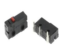 Interruptor de contacto de cobre de 5 A, 125/250 V, interruptor de límite, sin contacto NC, interruptor de botón rápido con varilla de arco de rodillo de 2/3 pines(Right foot Rodless,5PCS)