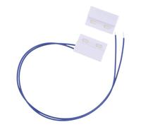 Interruptor de Contacto de Puerta Magnético 220v Normalmente Abierto | Sensor Magnético Blanco de Plástico, Detección Precisa, Montaje Oculto, para Puertas y Ventanas en Oficina y Garaje