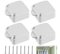 Interruptor de contacto de puerta para armario, 4 unidades, interruptor de luz, soporte de chupito, interruptor de puerta, 2 A, 250 V, interruptor de puerta para puerta de muebles, armario de cocina,