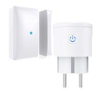 Interruptor de contacto de ventana para campana extractora, control de salida de aire, contacto magnético y enchufe inalámbrico, interruptor de ventana inalámbrico para chimenea, garaje, control de