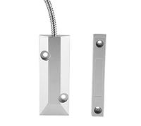 Interruptor de Contacto Magnético, Alarma Contactos Magnéticos Sensores de Alarma Alarma de Contacto de Puerta de Garaje Magnético para Seguridad de Alarma de Garaje en Casa