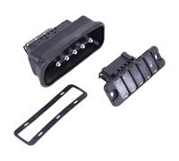 Interruptor de contacto para puerta corredera eléctrica y placa compatible con Mercedes-Benz Vito W639 Viano W639 Vito W447 Clase V W447 Sustituye a A6398200654 A6398200254 A6398200011 Juego de