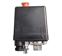 Interruptor de Control Automático Neumático 220v 20a Compresor de Aire Regulador de Presión 5-8kg Rango Diseño Vertical Montaje de un solo agujero Dispositivo de Color Negro