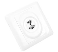 Interruptor de Control Automático por Sonido y Luz para Pasillos | Sensor de Alta Sensibilidad, Rendimiento Estable, PC Blanco, para Escuelas y Corredores de Escalera
