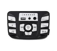 Interruptor de control central de cochecito eléctrico de 12 V/24 V para carros de niños que funcionan con energía - Reproducción de música, ajuste de velocidad y potencia (C 12V)
