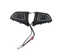 Interruptor De Control Crucero Para JAC Para Refine S3 2014-2016, Botones Silencio Volumen Del Teléfono Volante Coche Botones de Control del Volante(High configuration)