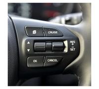 Interruptor De Control Crucero Volante Para Kia Para Sorento 2015-2016 Botón De Crucero Velocidad Ajuste Control Volumen 96700C5200 96700C5701(Negro)